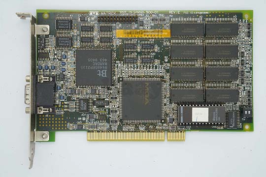 Matrox 迈创 Ultima 2MB显示卡（IS-ATLAS R1芯片）